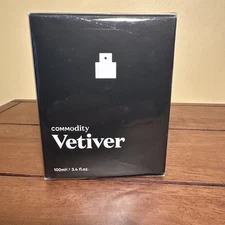 Commodity Vetiver Eau De Parfum Spray 3.4 oz New In Box Sealed