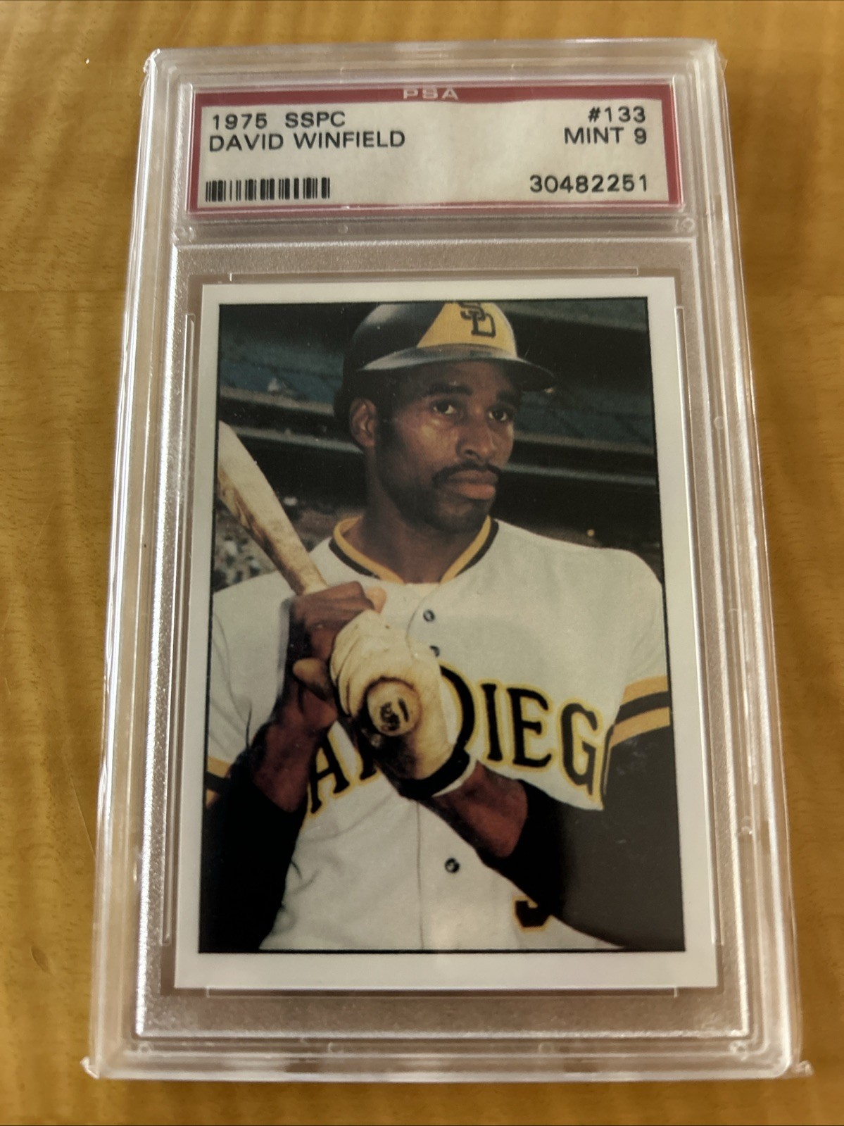 Rare Vintage 1975 SSPC Dave Winfield PSA 9 Mint Padres Yankees Twins MLB HOF
