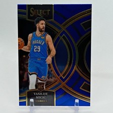 Vasilije Micic 2023-24 Panini Select #106 OKC Thunder Premier Level RC