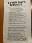 1862 Seven Days Fight, Civil War song sheet