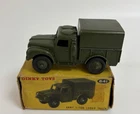 Vintage Dinky Toys 641 Army `1-Ton Cargo Truck In Original Box