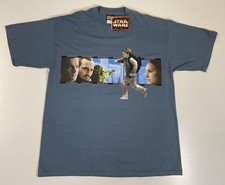 Vintage Star Wars Episode 1 T Shirt Sz XL NWT Anakin Yoda Movie Promo 90s