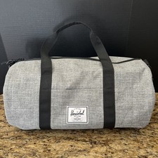 Herschel Supply Co Borsone grigio medio incrociato 43L taglia unica usato in ottime condizioni
