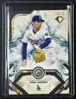 ROKI SASAKI 2025 TOPPS DIAMOND ICONS #11 ROOKIE DIAMOND RELIC BLUE 15/15 DODGERS