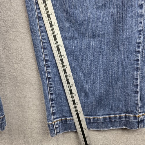 Torrid Jeans Womens 14T High Rise Wide Leg Blue Medium Wash Stretch Denim - Picture 7 of 10