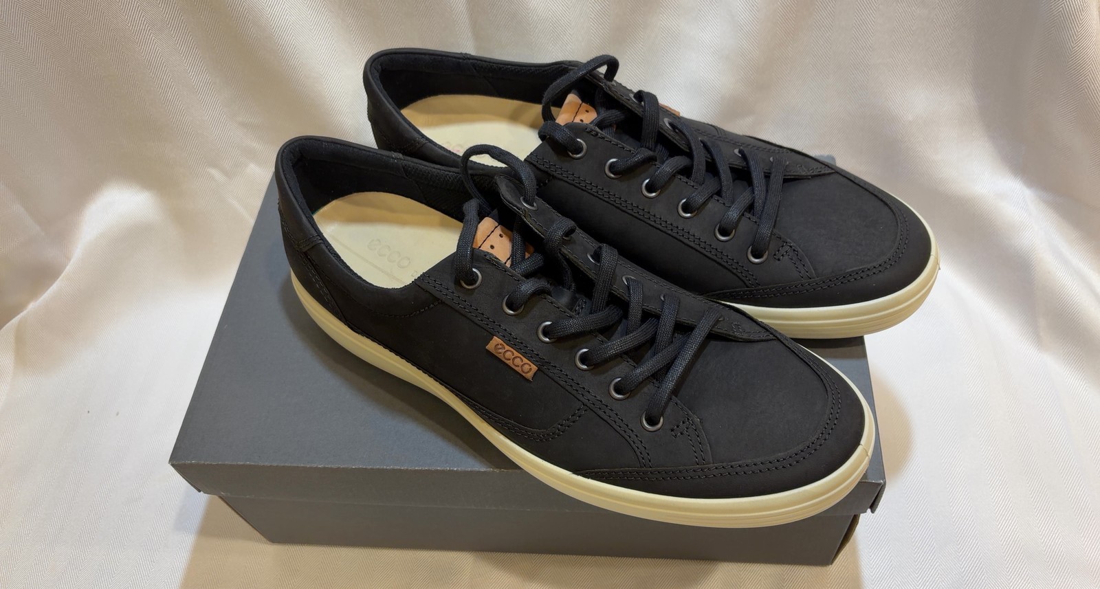 ECCO Soft 7 Men's Casual Sneaker Black EU 43