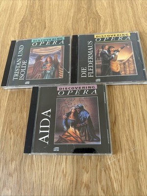 Discovering Opera 3 CD Set - Aida, Die Fledermaus, Tristan Und Isolde