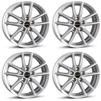 4 Borbet Felgen W 8.0X18 ET50 5X108 SIL FüR DS DS4