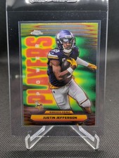 2025 Topps Chrome Football Justin Jefferson Power Players