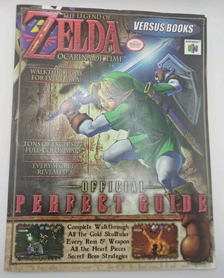 Versus Books Zelda: Ocarina of Time Strategy guide Missing poster