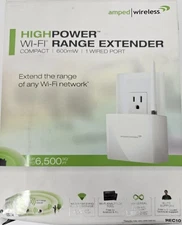 Amped Wireless REC10 High Power Wi-Fi Range Extender 600mW