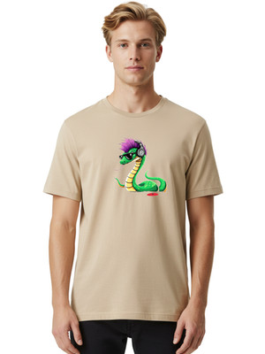 Dj-Snake Mens Graphic Tee, 100% Cotton, Casual Summer Wear