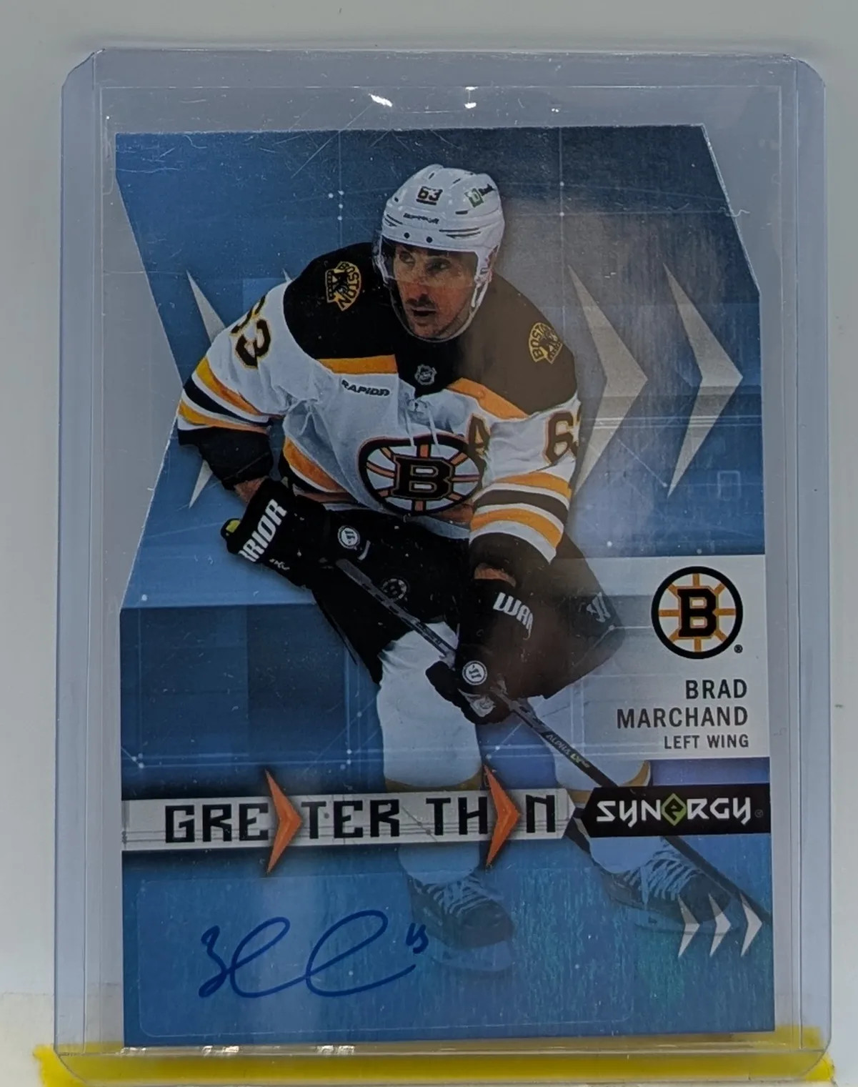 Brad Marchand 2023-24 Upper Deck Synergy Boston Bruins AUTO #GT-BM