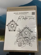 Heartfelt Creations “Bird Haven” PreCut Set W/Garden Romance Die HCPC 3477