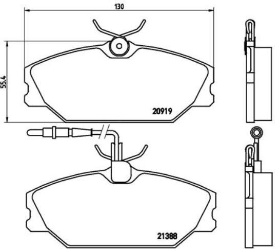 Plaquettes de frein Brembo P 68 014 pour sécuriser vos trajets en famille