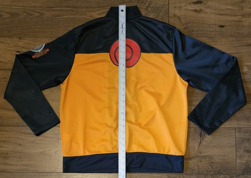 Naruto Shippuden Jacke Gr. M orange grau Full Zip Langarm - Bild 6 von 14