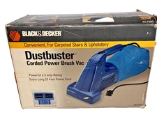 Blue Black & Decker DirtVac  Power Brush, AC  7000, Tested!