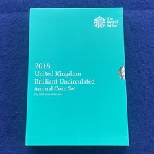 2018 ROYAL MINT ANNUAL COIN SET X13 COINS UNITED KINGDOM UNCIRCULATED 2E923