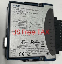 National Instruments NI 9215 4-Channel +10V 16-Bit Simultaneous Analog Input