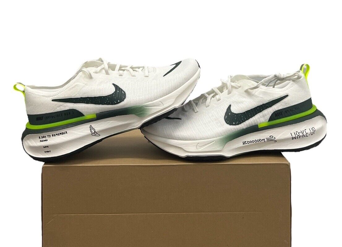 Nike ZoomX Invincible Run FK3 Wake Up Pack White Green Nike ZoomX Invincible Run FK3 Wake Up Pack White Green