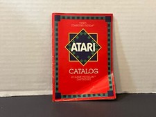Vtg 1981 ATARI VCS CATALOG P/N CO16725 Rev. D RED version