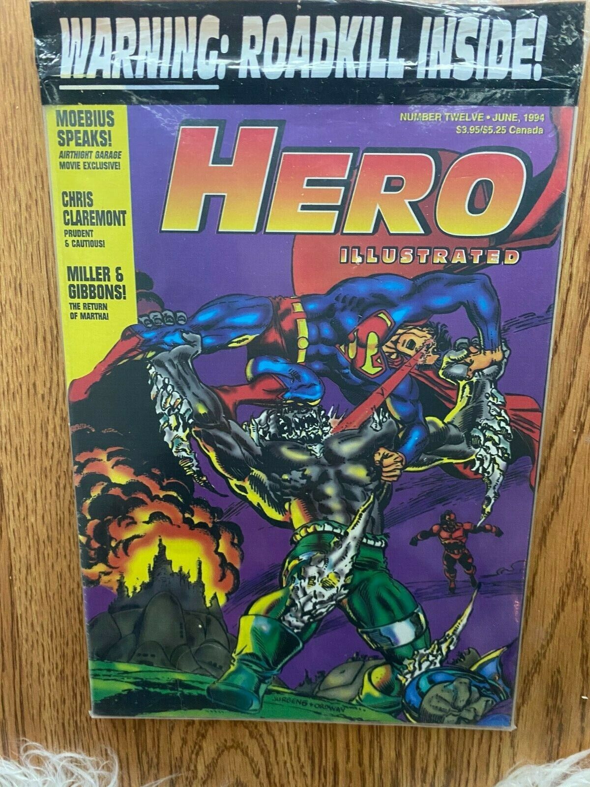 Hero Illustrated Number 12 Sealed With Boba Fett - High Grade Comic Book -B69-21