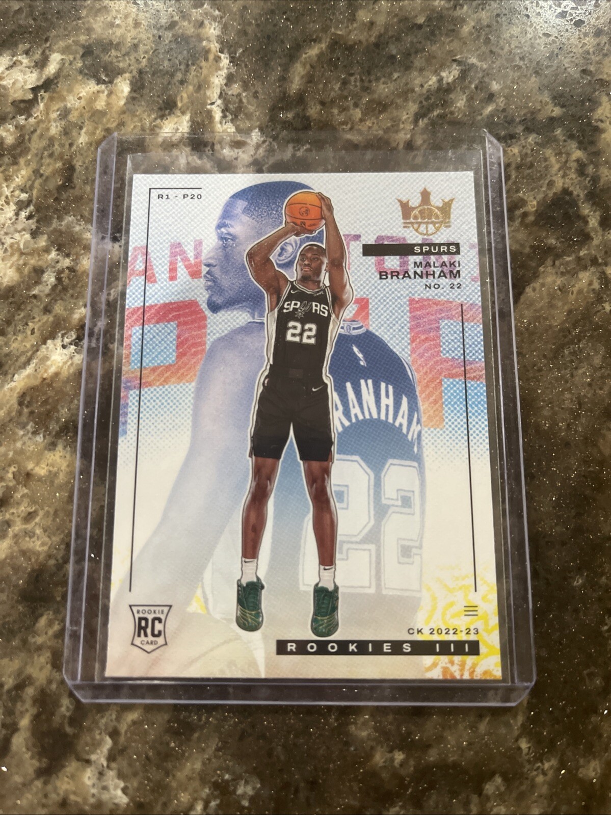 2022-23 Panini Court Kings Rookies Level III Malaki Branham #137 Rookie Card RC