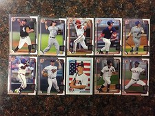 2015 Top Draft RC LOT Swanson Bregman Rogers Tate Tucker Jay Benintendi Happ +++