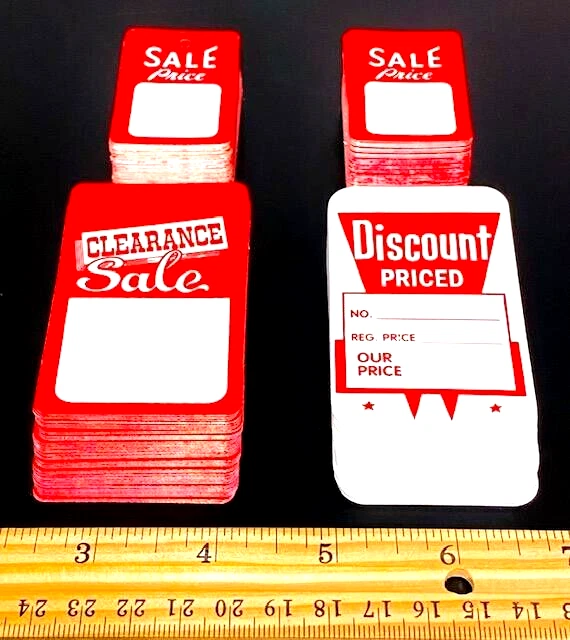 PRIME R.P. ⭐TOP PICK!⭐ 200 SALE PRICE TAGS RETAIL STORE CLOTHING OR MDSE DISCOUNT CLEARANCE