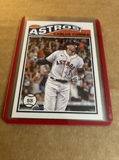 2021 Topps UK Edition Carlos Correa 