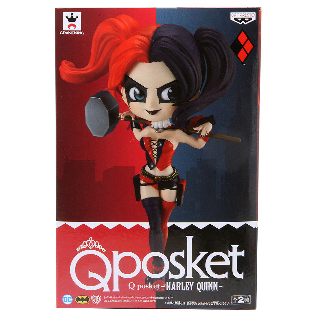Banpresto Q Posket DC Comics Harley Quinn Figure Ver. A | eBay