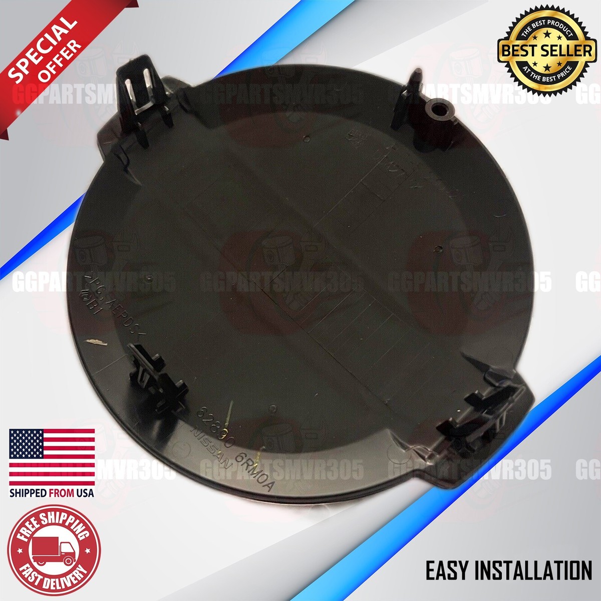 2021-2023 Nissan Rogue Front Grille Emblem New Style Outline