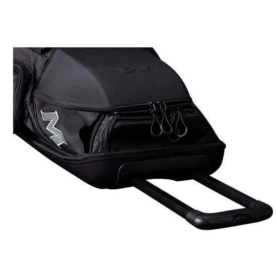 New Miken MKMK7X Pro Wheeled Bag Softball Equipment Bag black slowpitch