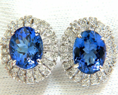 Ciondolo In Quarzo Tanzanite Blu Ovale Artigianale – Argento Placcato – Gioiello Fatto A Mano India