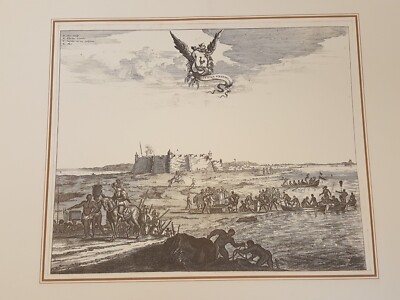 Vintage 1987 Arnoldus Montanus Brasil Holandes 6 prints in case