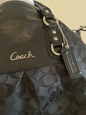 Coach Signature Ashley Shoulder Bag Women's Designer Purse