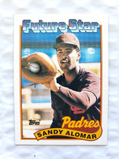 1989 Topps FUTURE STARS - Sandy ALOMAR - Rookie Card #648 -  NRMNT/MINT. rookie card picture