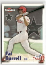 1999 Team Best Rookie NNO Pat Burrell Salvino RC Bammers Promos AVE 519