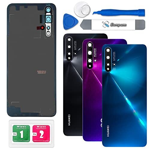 Eonpam Scocca Vetro Posteriore Sostituzione per Huawei Nova 5T Originale (F0p)