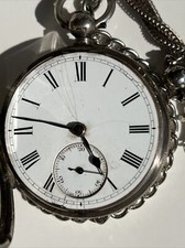 Antike Englische Taschenuhr London 1861 Pocket Watch Spz3