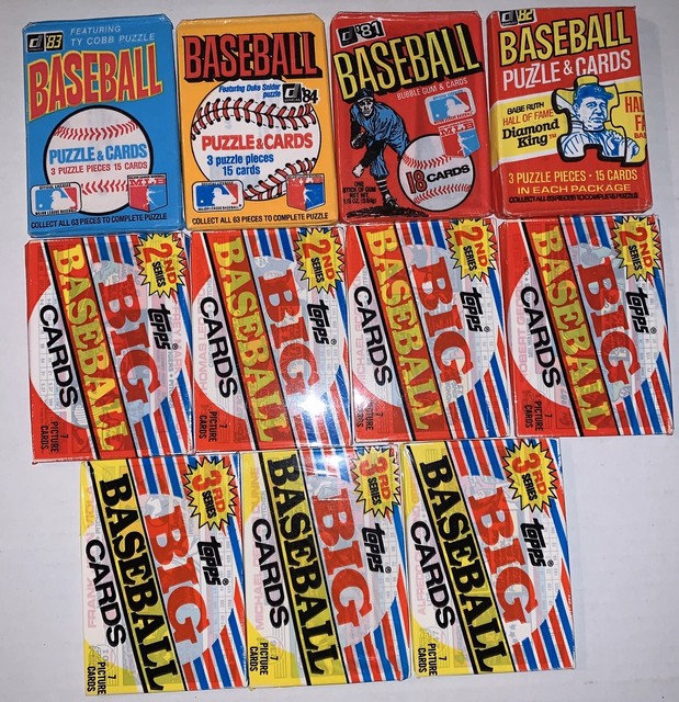 200+ Baseball Cards in Sealed Packs! eBay