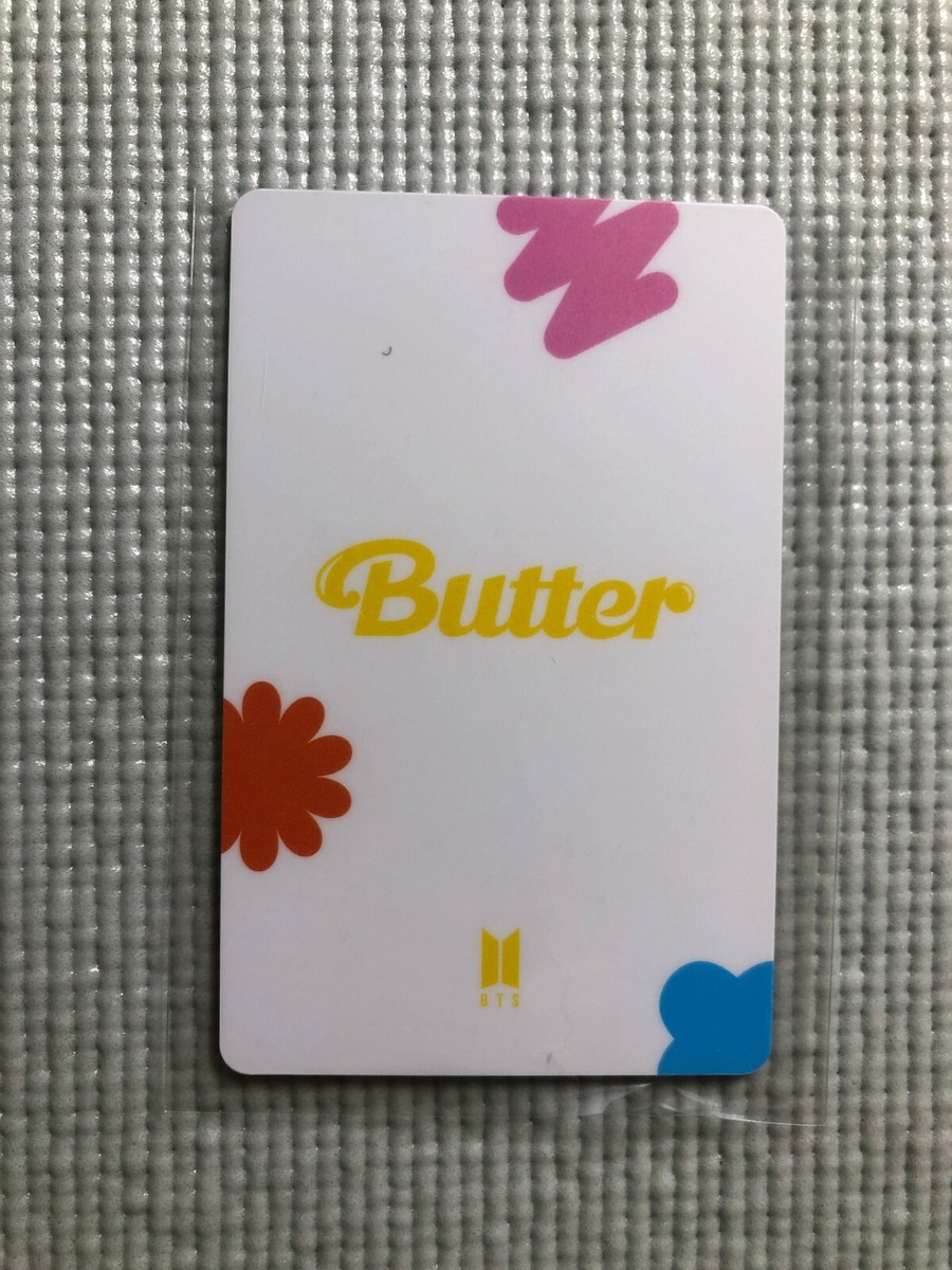 BTS Butter power station LUCKY DRAW Official Photo Card ( SUGA