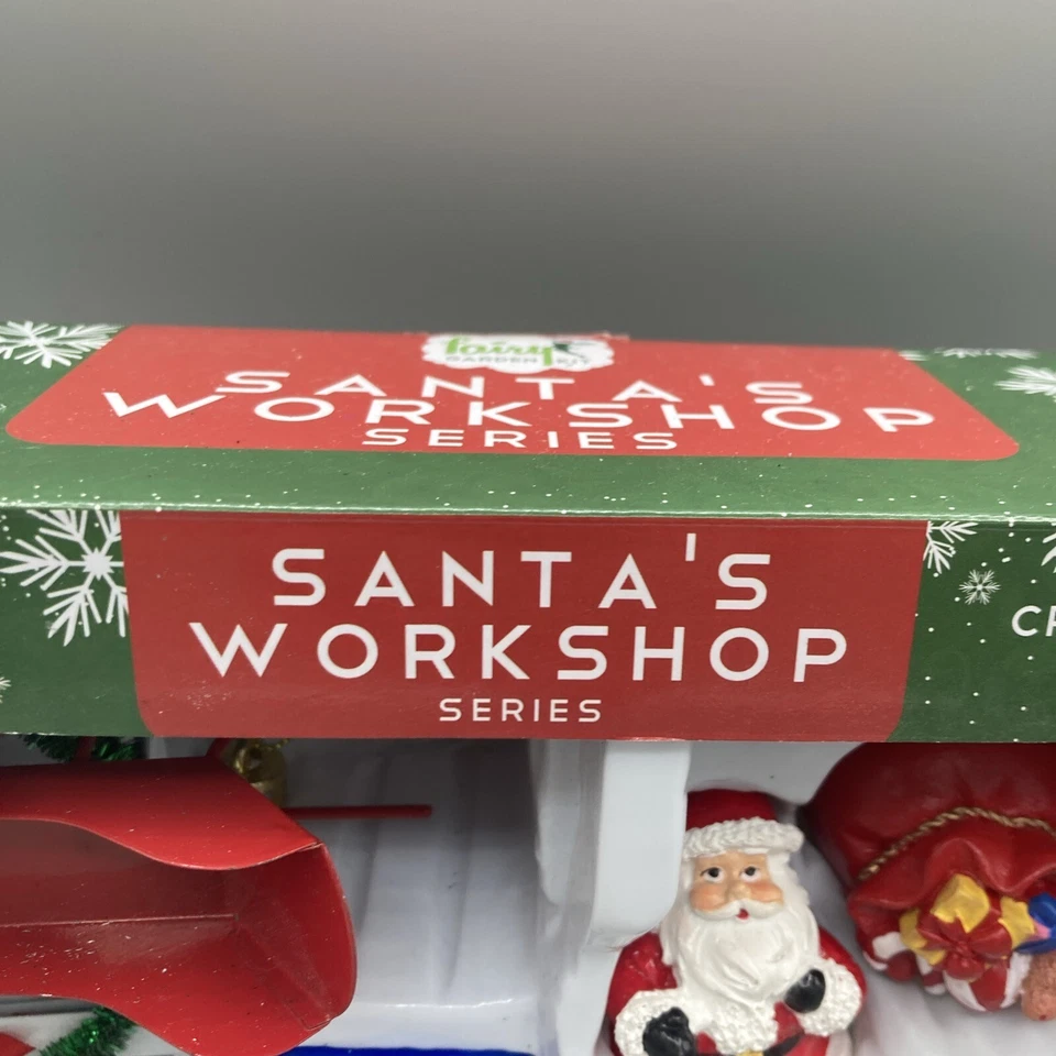 Kit de Jardín de Hadas Serie Taller de Santas Artesanía de Navidad Santa Nieve NUEVO Foto 3 de 4