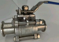 VALVOLA A SFERA SANITARIA 1,5”BV2CV ECON-G150 SS304 di Glacier Tanks