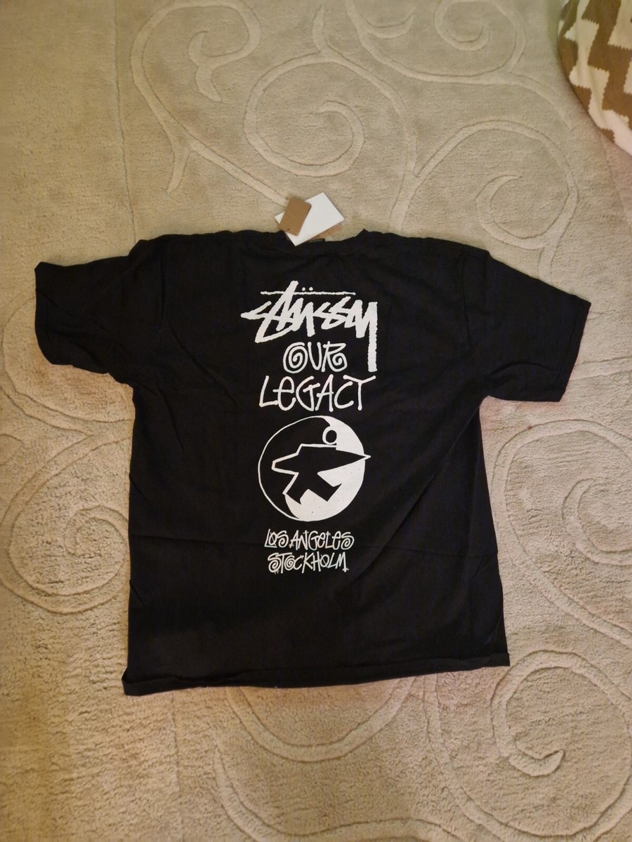 STUSSY our legacy surfman tee L