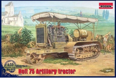 1/35 Holt 75 Artillery Tractor Roden 812 Plastic Model kit