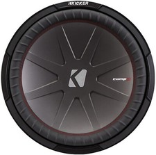 SUBWOOFER/SUBWOOFER KICKER 43CWR154 AUDIO PARA AUTOMÓVIL DUAL 4 OHMIOS 15" COMPR CWR154