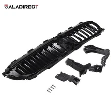 Front Upper Radiator Grille Active Shutter For 19-22 BMW G20 G21 330i W/O Motor
