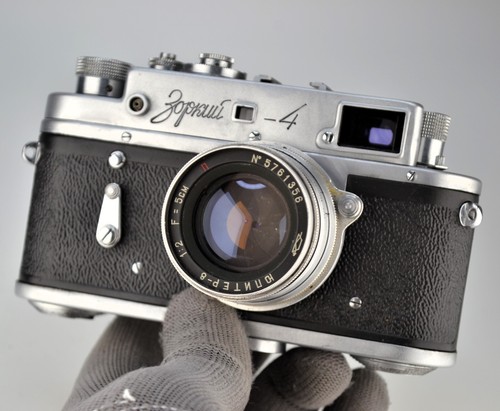 FULLY SERVICED! 1957 ZORKI 4 YOUTH FESTIVAL RF CAMERA + JUPITER-8 lens FULL SET - Picture 11 of 12