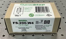Interruptor de ventilador de humedad y condensación de luz DewStop FS-200-W4